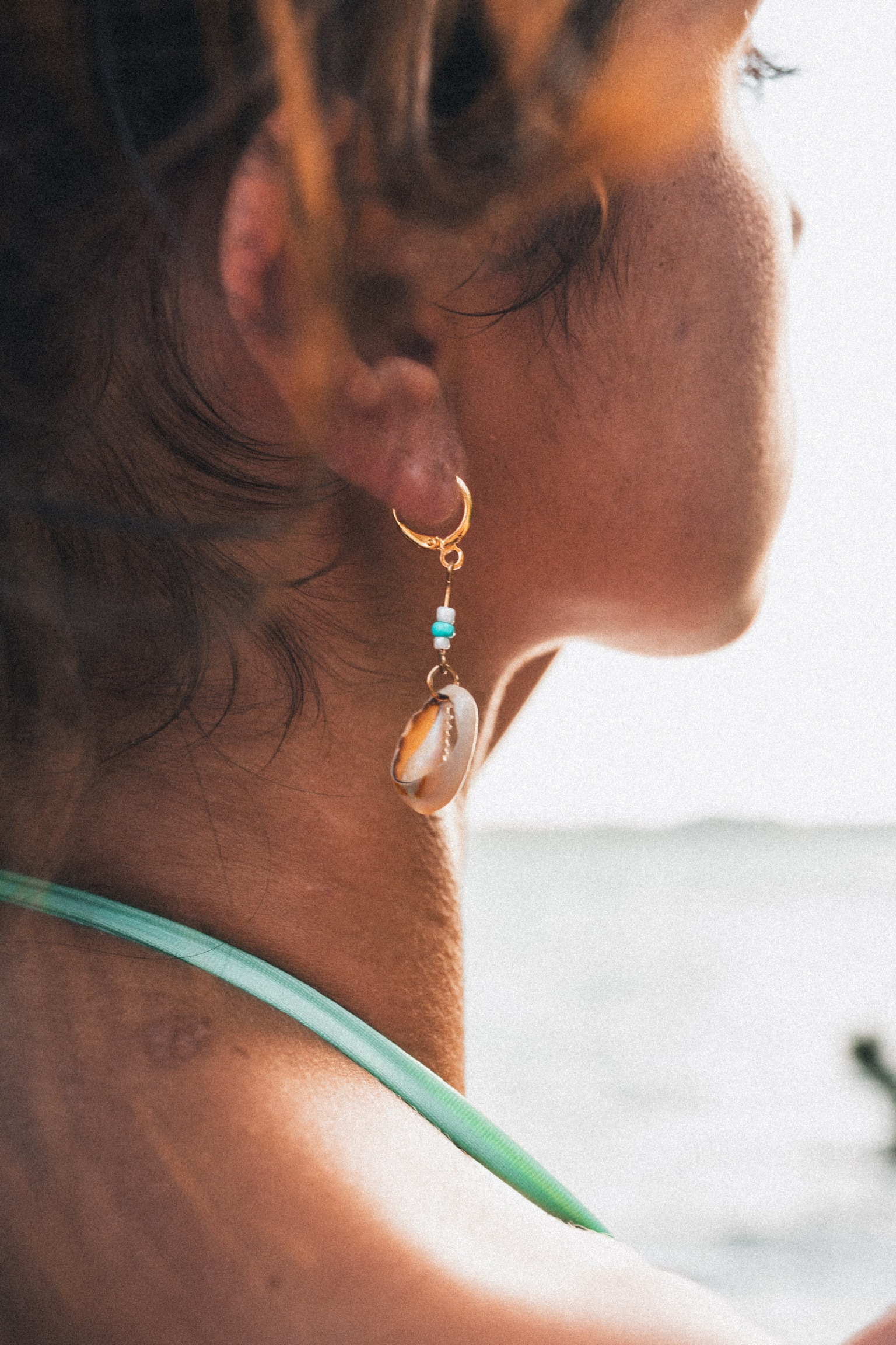 The Coastal Cowrie Earrings thumbnail 4